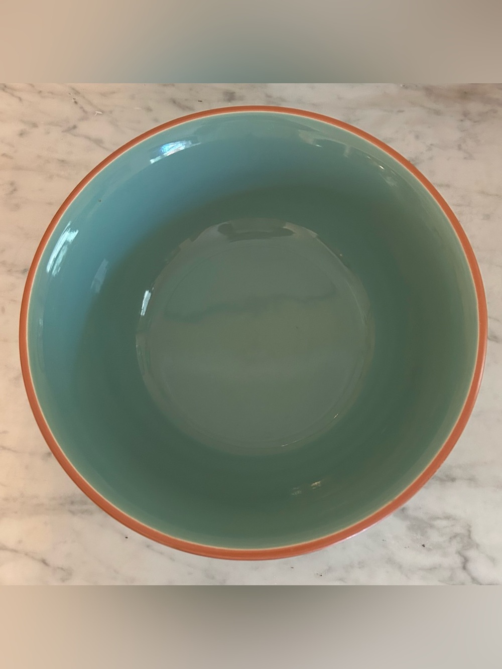 Large Serving Bowl Bobby Flay Turquoise 12” diameter